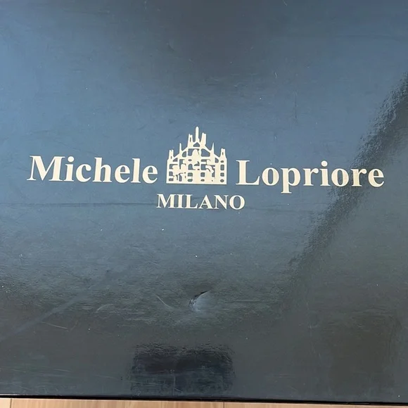 Red suede pumps Michele Lopriore - Picture 7 of 7